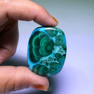 Wholesale Price Natural Chrysocolla <b>Malachite</b> Gemstone High Quality Oval Cut Jewelry Making Green MIX Size - Product Image 1