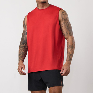 Chemises sans manches à séchage rapide pour l'extérieur, débardeurs sportifs confortables pour la peau, débardeurs de fitness pour hommes - Product Image 1