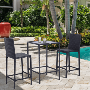 Patio Furniture Height Bar Stool - Product Image 1