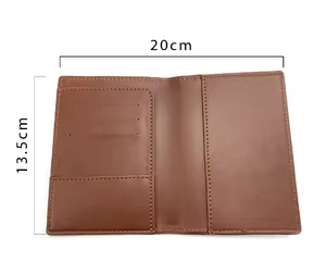 Bulk Wholesale Manufacturer New Genuine Leather <b>Passport</b> Holder Luxury Travel <b>Wallet</b> Full Grain Leather Cover Case LPH-0325 - Product Image 4