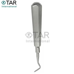 เครื่องมือถอนฟัน Heibrink Root Tip Pick 2 แบบด้ามจับขนาดใหญ่ ผลิตจากสแตนเลสสตีลคุณภาพสูง สำหรับการถอนฟันและการกำจัดปลายรากฟัน - Product Image 5