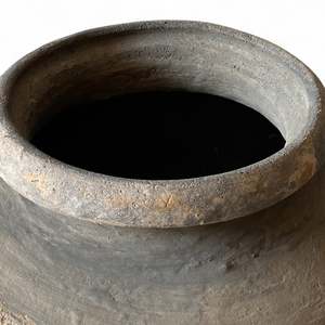 Maceta Grande de Terracota Hecha a Mano Estilo Rústico Antiguo de la India, Macetero de Barro para Combinar y Mezclar, 1 Contenedor para Decoración de Jardín u Hotel - Product Image 2