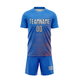 Maillot d'entraînement de football le plus vendu pour joueurs, uniforme d'équipe de football pour adultes, 100 % polyester, couleur et logo personnalisables, uniforme de football - Product Image 2