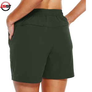 Shorts Deportivos de Cintura Alta para Mujer, Precio Económico, Shorts Casuales para Entrenamiento al Aire Libre, Shorts Deportivos para Mujer, Nuevos Shorts para Mujer - Product Image 4
