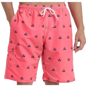 <b>Shorts</b> summer Polyester or <b>Nylon</b> elastic AOP Print Swim <b>Shorts</b> Quick Dry Casual Style Woven Drawstring Waist from Bangladesh - Product Image 1