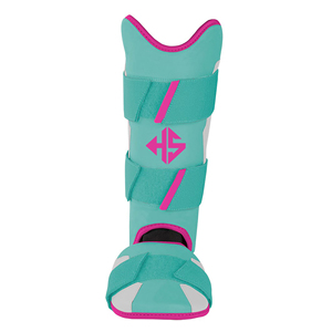 Protector de Pierna de Béisbol Profesional, Tallas Juveniles y para Adultos, Cuero Duradero de Primera Calidad, Equipo de Protección, Opciones Personalizadas, Protector de Espinilla - Product Image 1