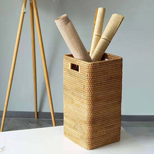 ตะกร้าร่มหวายสานด้วยมืออุปกรณ์สำนักงาน - Product Image 1