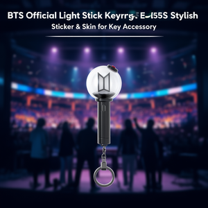 พวงกุญแจแท่งไฟ BTS ของแท้ SE-bts สติกเกอร์และสกินตกแต่งสุดเท่สำหรับพวงกุญแจ - Product Image 3