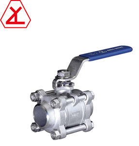 <b>stainless</b> <b>steel</b> 3-piece <b>ball</b> valve - Product Image 1