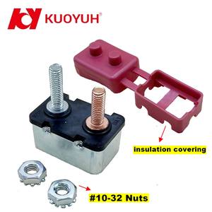 Disjoncteurs de style Shortstop 10/32 à réinitialisation automatique avec couvercle en plastique 3-50A 12VDC pour usage industriel/domestique, marine et automobile - Product Image 3