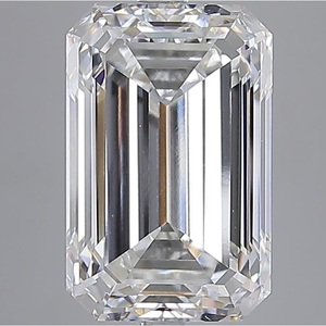 Diamant cultivé en laboratoire certifié IGI 9.09 EMERALD VVS2, diamant non monté - Product Image 1