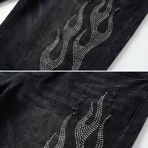 Shorts de mezclilla de corte recto para hombre, estilo clásico informal, material transpirable - Product Image 5