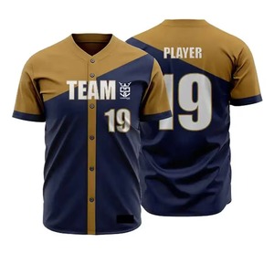 Uniforme de Béisbol Deportivo Personalizado en Color y Diseño, Uniforme de Equipo, Nueva Llegada, Venta Especial, Uniforme de Béisbol Transpirable - Product Image 5
