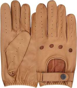 Guantes Unisex de Cuero, Completos, Transpirables, Hasta la Muñeca, Estilo Sencillo, para Uso Diario en Primavera y Otoño - Product Image 4