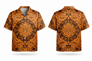 Camisa de Vestir con Botones, Diseño Personalizado, Cómoda, para Verano, Actividades al Aire Libre, Ropa de Playa, Camisas Estampadas de Moda - Product Image 5