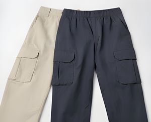 Pantalones Cargo de Trabajo Resistentes de 240 GSM, Corte Recto, Estilo Urbano Relajado para Hombre, Pantalones Tácticos con Múltiples Bolsillos, al por Mayor - Product Image 5