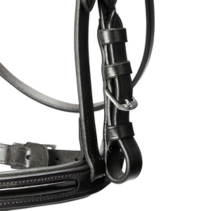 Bridon de cheval en cuir occidental de haute qualité, anatomique, confortable et durable, personnalisable en couleur, taille et logo de marque - Product Image 6