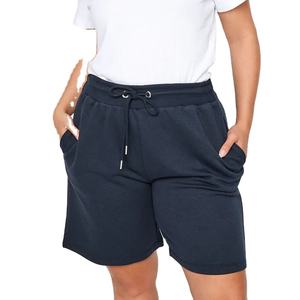 Pantalones Cortos Deportivos de Moda Personalizados para Mujer, de Algodón, para Gimnasio, Fitness, Correr, Casuales, de Talla Grande - Product Image 1