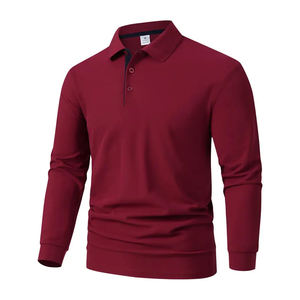 Camiseta Polo de Alta Calidad, Mezcla de Nailon y Algodón, Informal, para Mujer, Ropa de Oficina, Manga Larga - Product Image 1