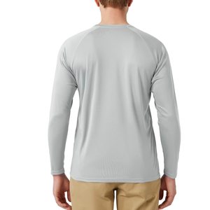 Camisetas de Manga Larga para Hombre, UPF 50+, Anti-UV, Transpirables, de Secado Rápido, para Senderismo, Running, Entrenamiento, en Venta Online - Product Image 4