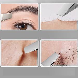 Pinzas Profesionales de Precisión de Acero Inoxidable para Cejas y Vello Facial, Sin Fragancia, Aptas para Hombres y Mujeres, Regalos - Product Image 4