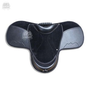 Conjunto de silla de montar sintética de la mejor calidad con cincha de algodón y correa para estribo, silla inglesa de 12 pulgadas, venta al por mayor - Product Image 4