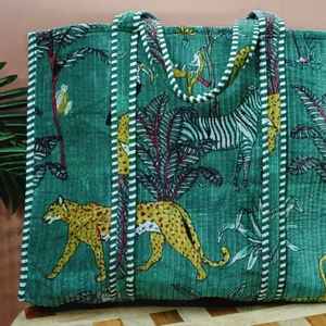 Bolsa de mano de terciopelo estampada, bolsas de compras de terciopelo estampado, bolsas de viaje - Product Image 2