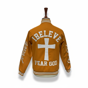 Chaquetas Letterman de alta calidad para hombre, venta al por mayor, chaqueta universitaria de béisbol con estampado personalizado para hombre, mangas de cuero en varios colores - Product Image 2