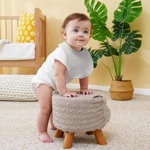 Bavoir pour bébé 100% bambou de qualité supérieure, doux et sûr - Product Image 5