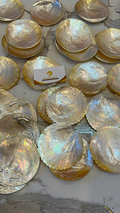 Handcrafted Mother of Pearl <b>Tray</b> <b>Decorative</b> Serving Platter - Product Image 6