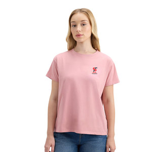 T-shirt de sport léger pour femme Solid Trader, haute performance, gestion de l'humidité, séchage rapide, entraînement athlétique, course à pied - Product Image 2