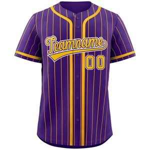 Camiseta de Béisbol Personalizada de Manga Corta, Uniforme al por Mayor, Cuello en V, Secado Rápido, 100% Poliéster, Tallas Americanas, Camisetas de Equipo - Product Image 3