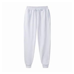 Pantalon de jogging décontracté pour homme en molleton de coton, avec logo personnalisé, unisexe, coupe ajustée confortable pour l'entraînement - Product Image 5
