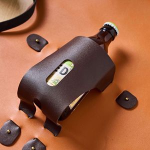 High Quality Men's Leather Sleeveless <b>Apron</b> with Custom Logo Reusable & Durable Arnav Leather <b>Works</b> Classic Style - Product Image 2