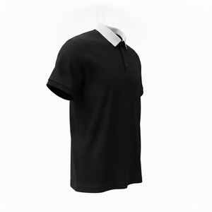 Nouveau Polo Homme Été 2026 à Manches Courtes Bicolore avec Logo Personnalisé, Design Classique Tendance Jeunesse Respirant à Blocs de Couleurs - Product Image 5