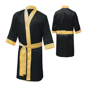 Bata de boxeo de alta calidad, la más vendida, personalizada con material y logotipo a medida, lo último en batas de boxeo personalizadas. - Product Image 6