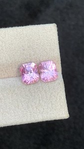 Turmalina rosa natural, piedras sueltas para la elaboración de joyería fina, turmalina genuina facetada. - Product Image 1