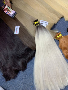 Extensiones de Cabello al Por Mayor, Cabello Natural Ondulado, Colores Ombre, Super Double Drawn, de 18 a 40 Pulgadas, Precio de Fábrica, Cabello Virgen Natural al Por Mayor - Product Image 6