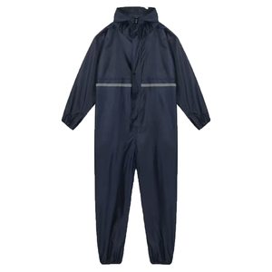 Premium quality Unisex Adult Waterproof Rain Suit Full Sleeve Polyester One-Piece Outdoor Wear All Seasons - Product Image 1