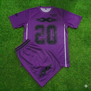 REXFIT SPORTS Custom Men Soccer Uniform Men Sportswear Set Lightweight Breathable Training Shirt Shorts Custom <b>Athletic</b> Uniform - Product Image 3