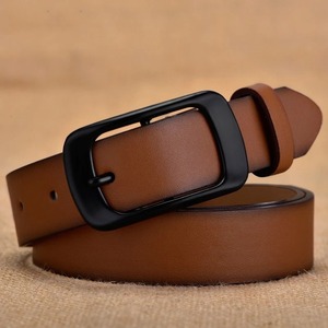 Cinturón de Cuero Nuevo de Alta Calidad al por Mayor con Hebilla de Acero, Diseño Occidental, Casual, Ecológico, Ligero, Duradero y Personalizable - Product Image 2