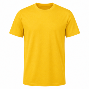 Hip Hop Style 100% Cotton 180 Grams Lightweight Customizable Loose Fit Breathable Anti-Wrinkle Men's <b>T</b>-<b>Shirt</b> - Product Image 1