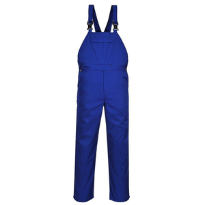 Navy Blue Work Bib <b>Overalls</b> <b>Men</b> Cotton Water Resistant Heavy Duty Coverall Uniform - Product Image 4