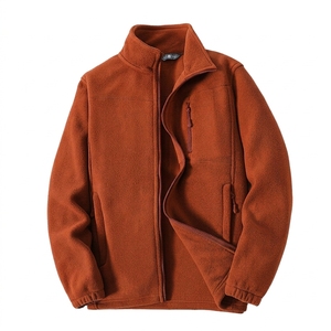 Veste polaire unisexe en gros pour l'automne et l'hiver, chaude, coupe-vent, à fermeture éclair intégrale, à manches longues, pour sports de plein air et alpinisme - Product Image 5