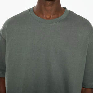 Camiseta Casual de Corte Cuadrado, Ajuste Regular, 100% Algodón, Secado Rápido, Transpirable, para Uso Diario, Moda Urbana y Estilo Cómodo - Product Image 5