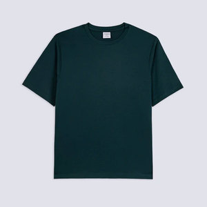 Camiseta de Manga Corta para Hombre, Cuello Redondo, Tejido de Punto Acanalado, 100% Algodón, Transpirable, Ecológica, Informal - Product Image 6