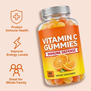 Gomitas de Vitamina C de Calidad al por Mayor, Suplemento Masticable para el Bienestar, Gomitas de Vitamina C Premium, Fabricante OEM, Venta Directa de Fábrica - Product Image 5
