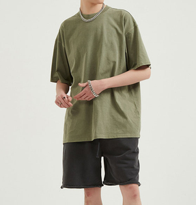 เสื้อยืดเฟรนช์เทอร์รี่ผู้ชาย ผ้าฝ้าย 100% แห้งเร็ว รุ่นใหม่ล่าสุด ทรงหลวม คุณภาพเยี่ยม ดีไซน์สวยสมบูรณ์แบบ - Product Image 4