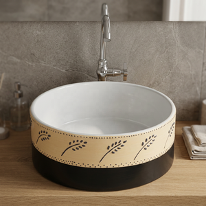 Lavabo de Cerámica Negro Mate Moderno, Lavabo Sobre Encimera de Tamaño Personalizado, Lavabo Tipo Vaso para Baño - Product Image 6