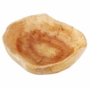 Bol en bois d'acacia de design élégant, fait main, design minimaliste, pour servir des aliments, cadeau, artisanat en bois, bols décoratifs - Product Image 1